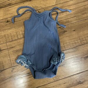 Kate Quinn Spaghetti Tie Ruched Bodysuit